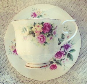 Tea Cup - Multi Colour Floral