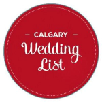 Calgary Wedding List Badge