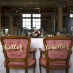 wedding chair signs
